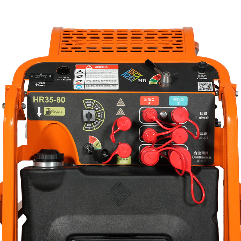 Priemyselný prenosný 35HP hydraulický agregát（HR35-80P）